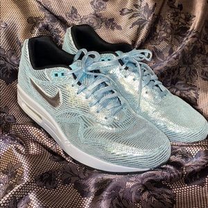 Nike metallic silver disco ball air max